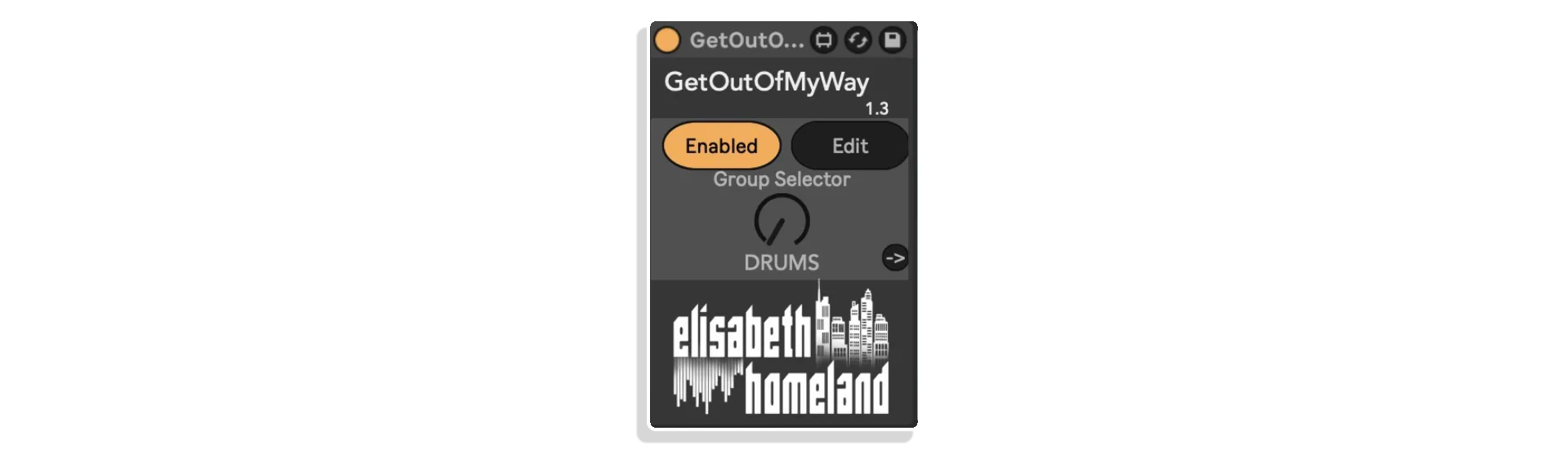 get out of my way by elisabeth homeland