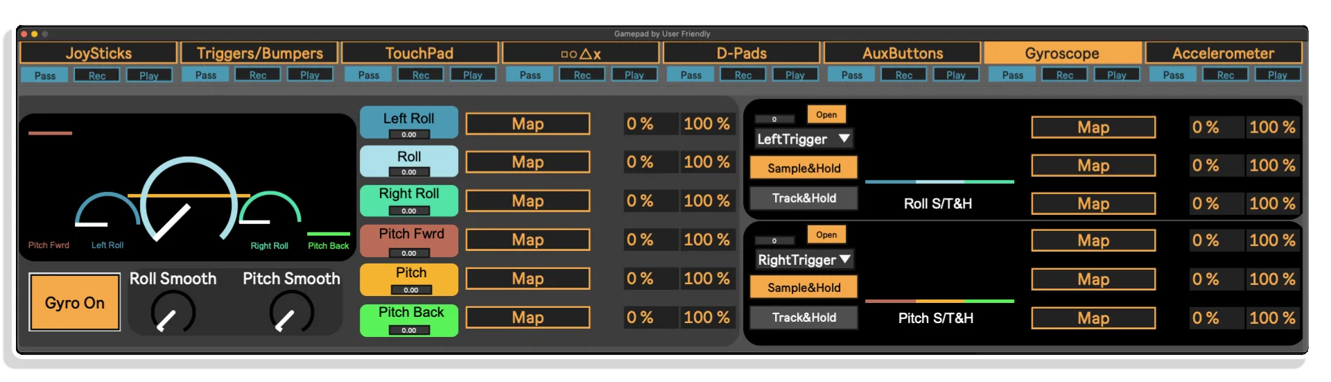 gamepad maxforlive by user friendly