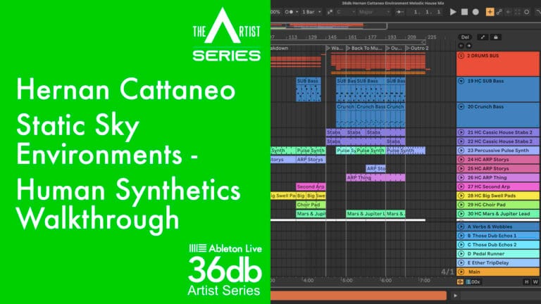 hernan cattaneo artist series static sky environments by 36db