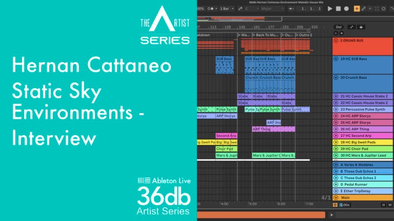hernan cattaneo artist series static sky environments by 36db