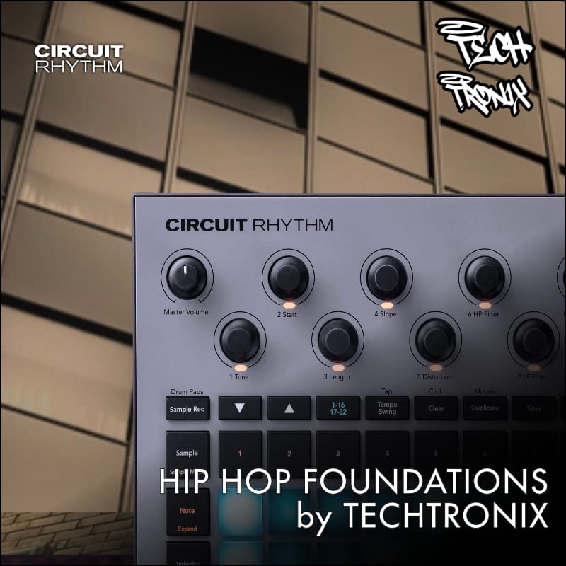 Hip-Hop Foundations | Free Novation Circuit Rhythm Pack