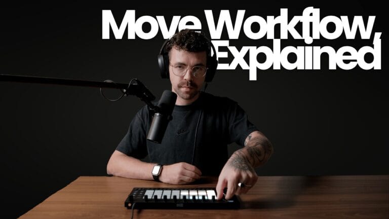 how i produce on the ableton move track breakdown
