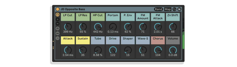 jd basses by cluster sound