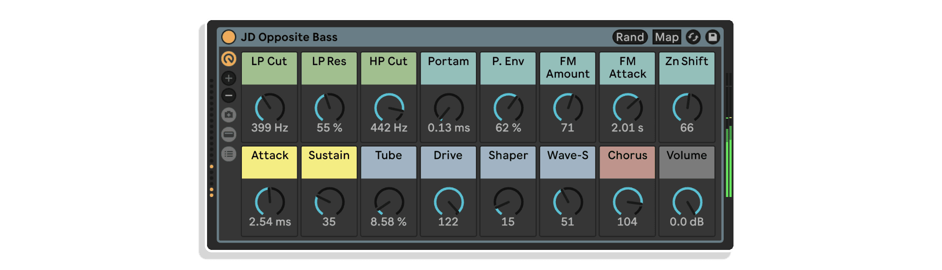jd basses by cluster sound