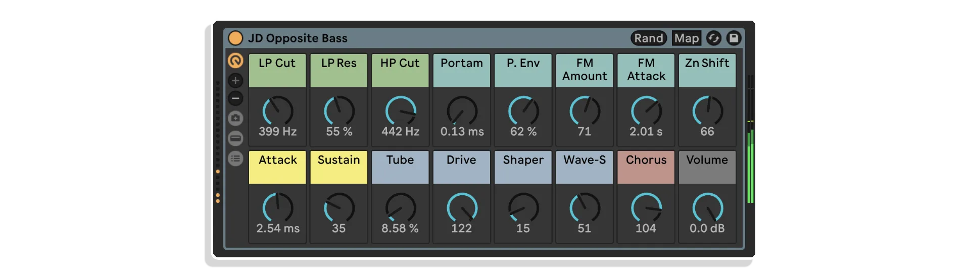 jd basses by cluster sound