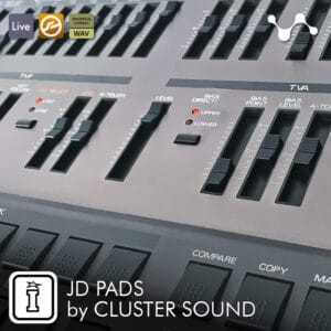 jd pads by cluster sound