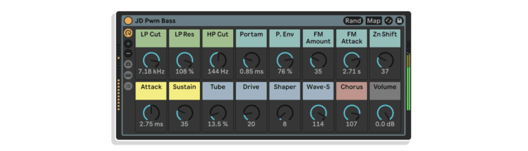 jd basses by cluster sound