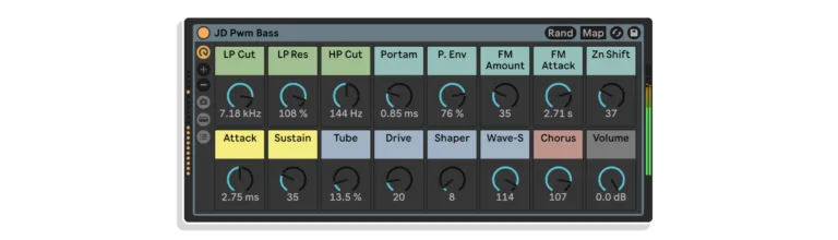 jd basses by cluster sound