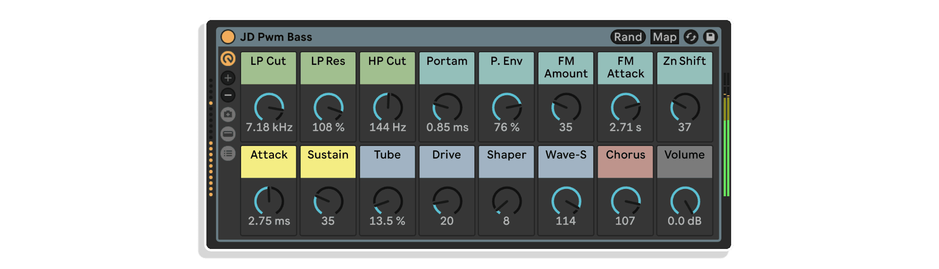 jd basses by cluster sound