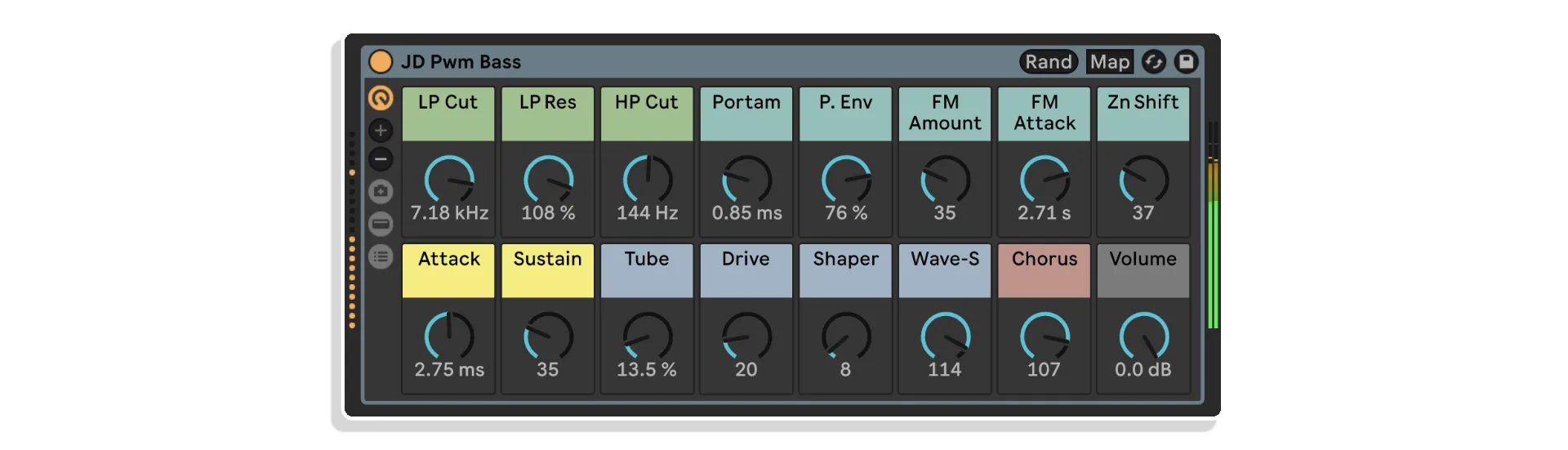 jd basses by cluster sound
