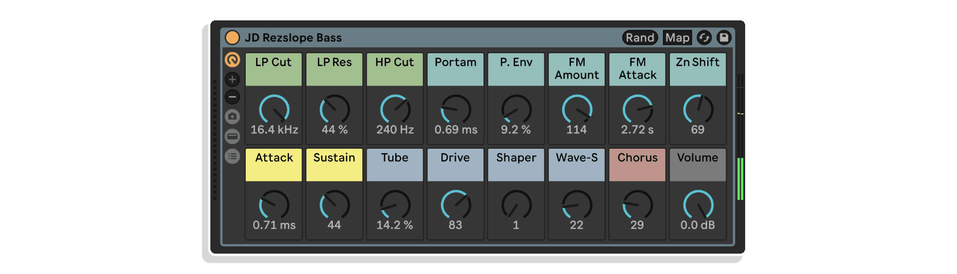 jd basses by cluster sound