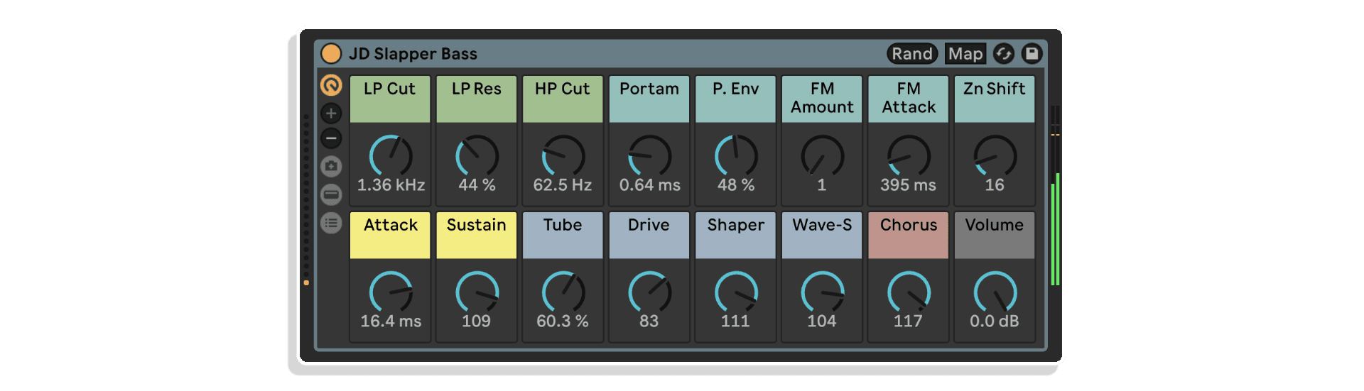 jd basses by cluster sound