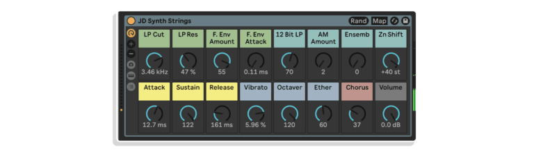 jd pads by cluster sound