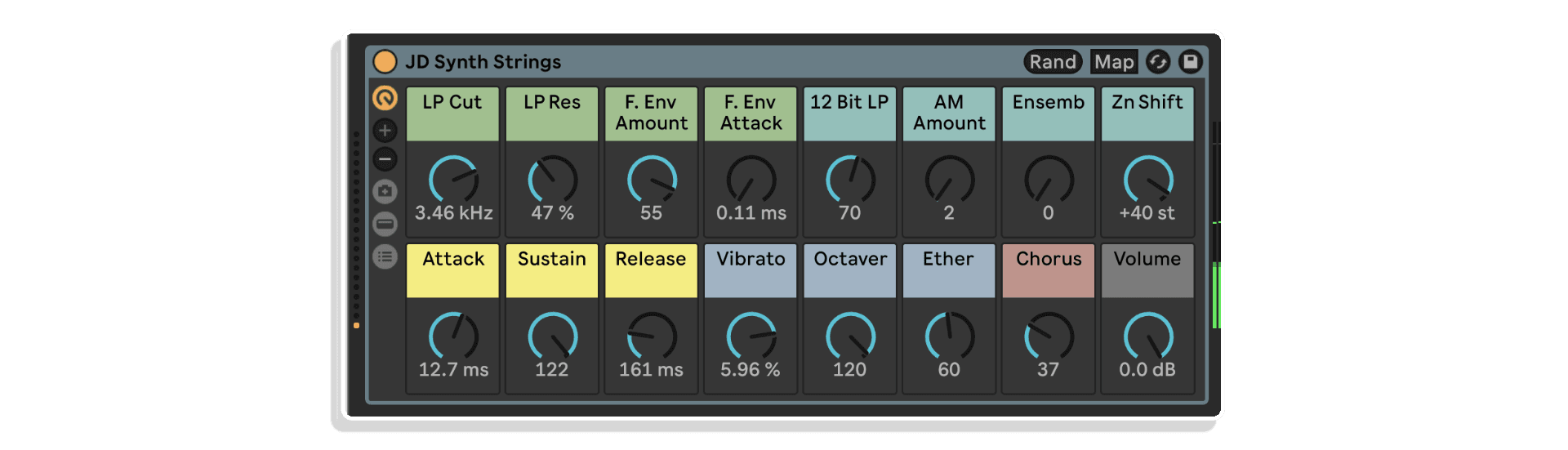 jd pads by cluster sound