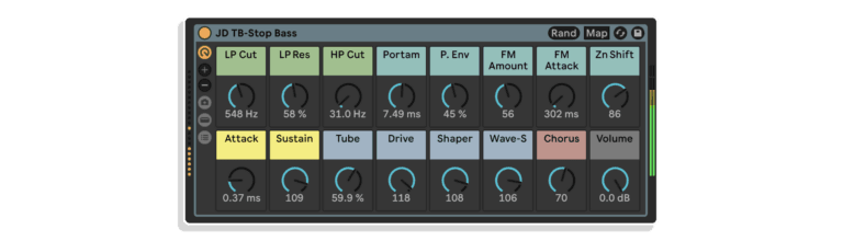jd basses by cluster sound