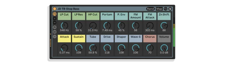 jd basses by cluster sound