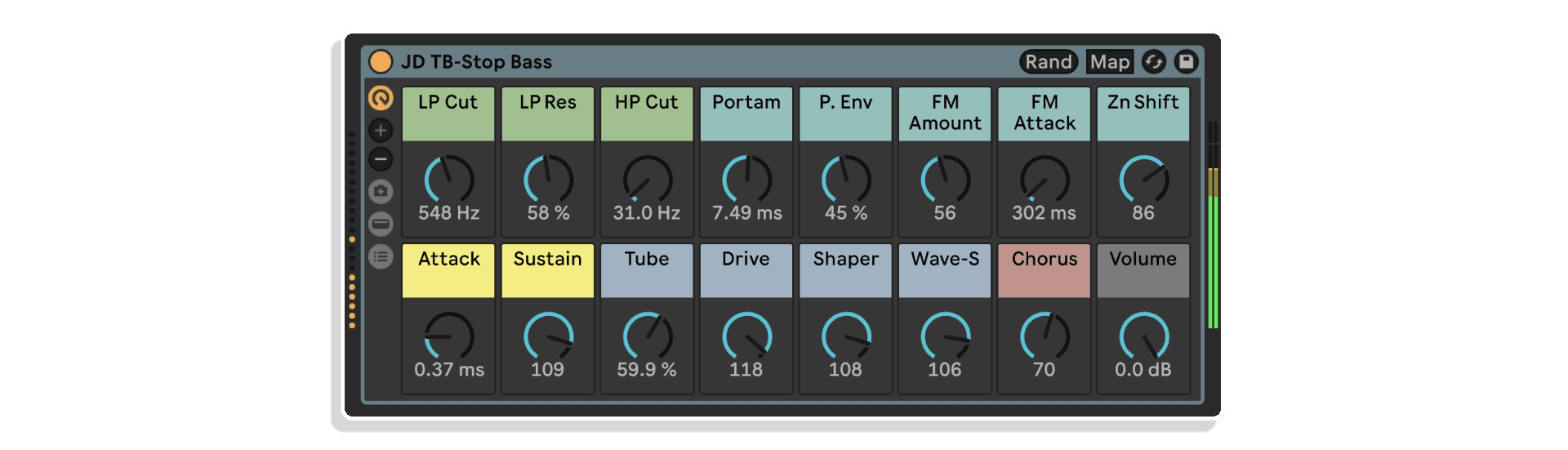 jd basses by cluster sound