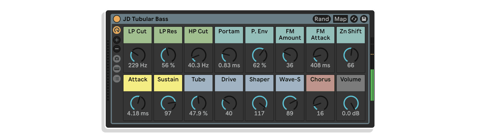 jd basses by cluster sound