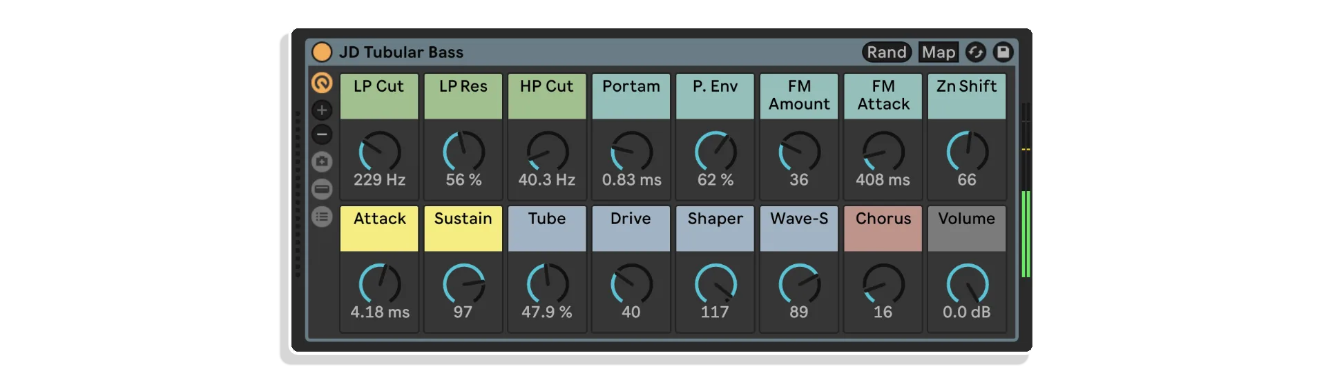 jd basses by cluster sound
