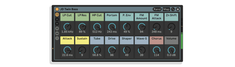 jd basses by cluster sound