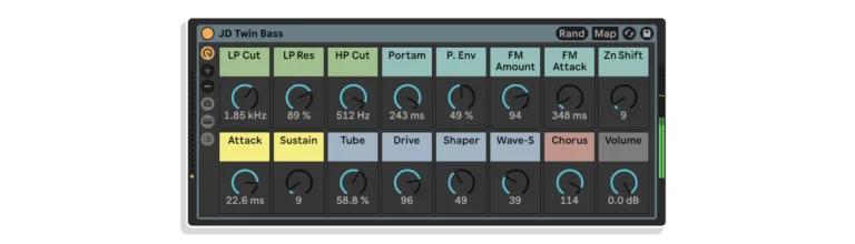 jd basses by cluster sound