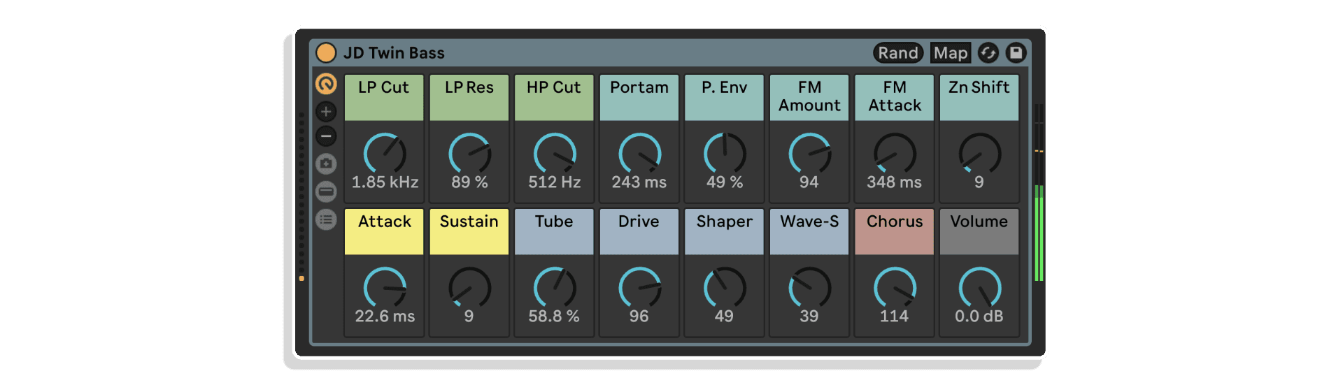 jd basses by cluster sound