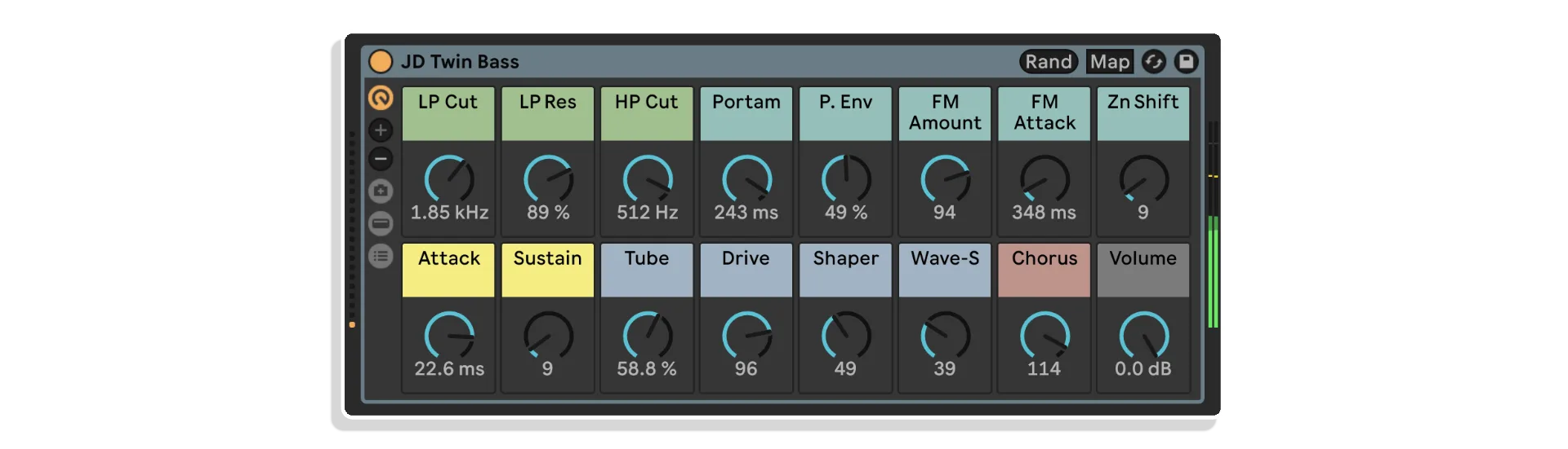 jd basses by cluster sound