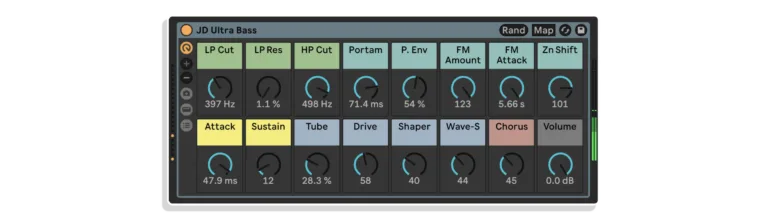 jd basses by cluster sound