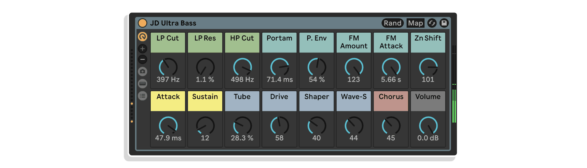 jd basses by cluster sound