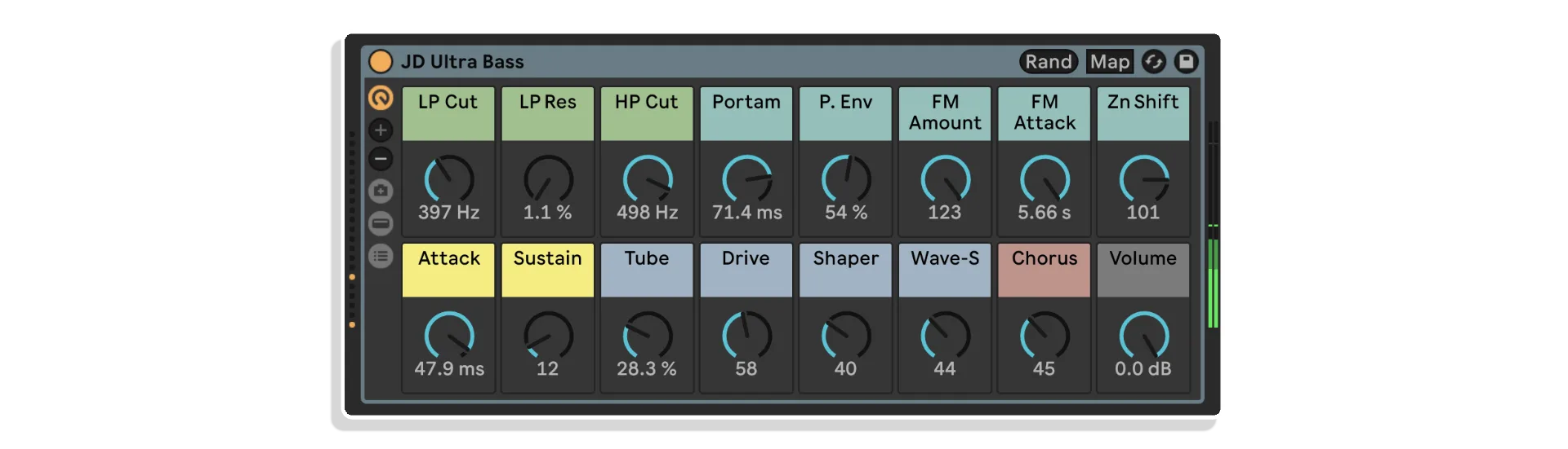 jd basses by cluster sound
