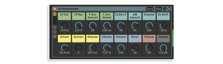 jd pads by cluster sound