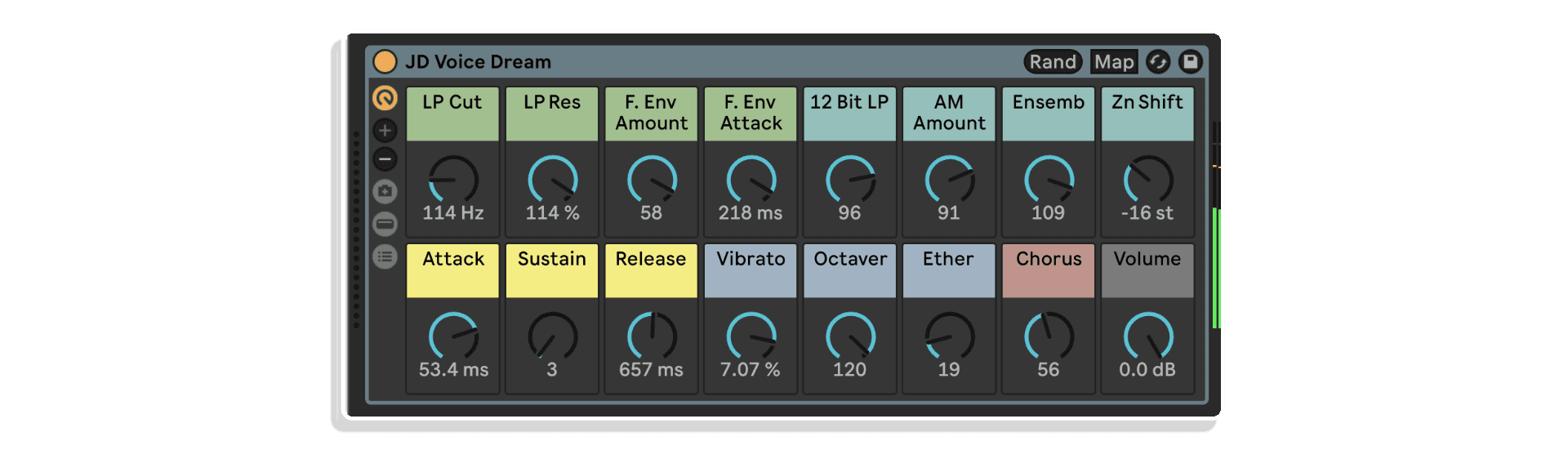 jd pads by cluster sound