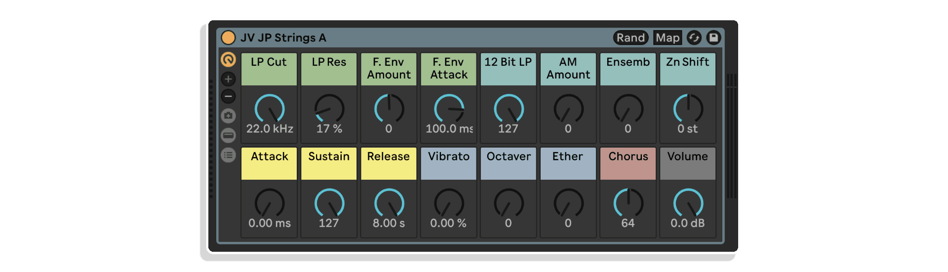 jv synths by cluster sound