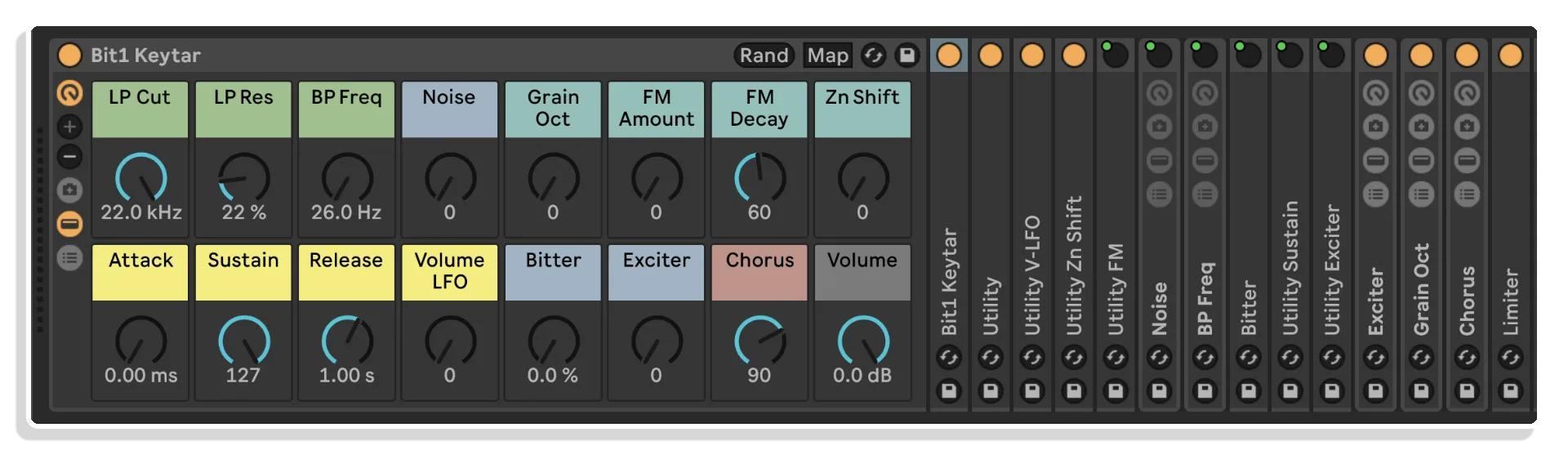 bit one by cluster sound