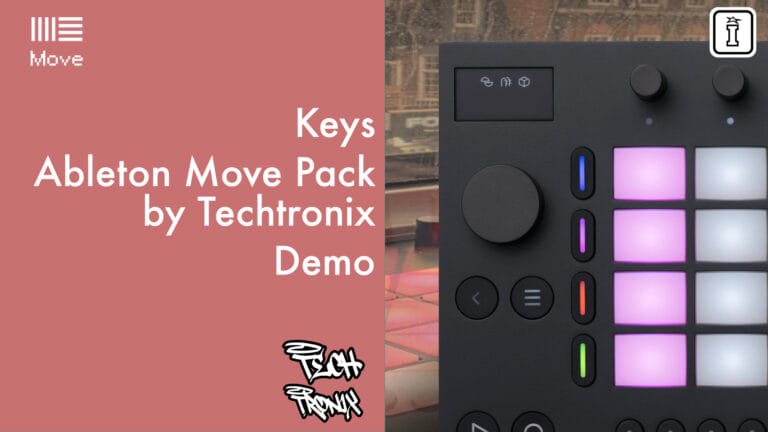 keys for ableton move by techtronix
