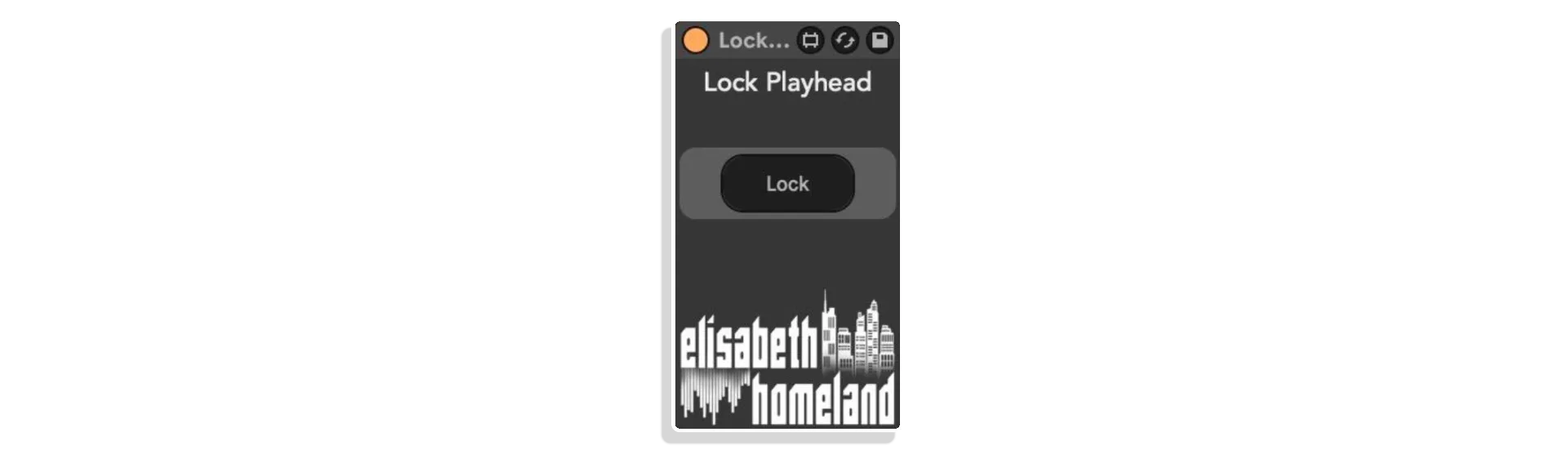 lock playhead by elisabeth homeland