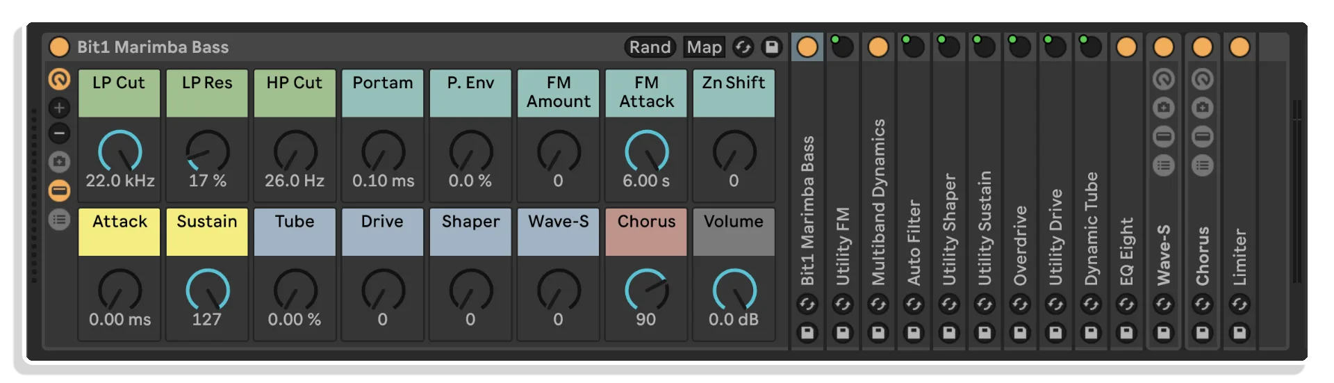 bit one by cluster sound