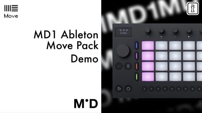 MD1 for Ableton Move by MID | Hardware-Sampled Sound Pack