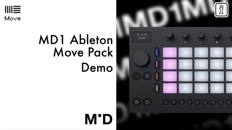 MD1 for Ableton Move by MID | Hardware-Sampled Sound Pack