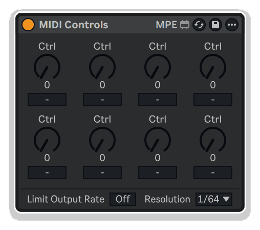 midi controls by killihu