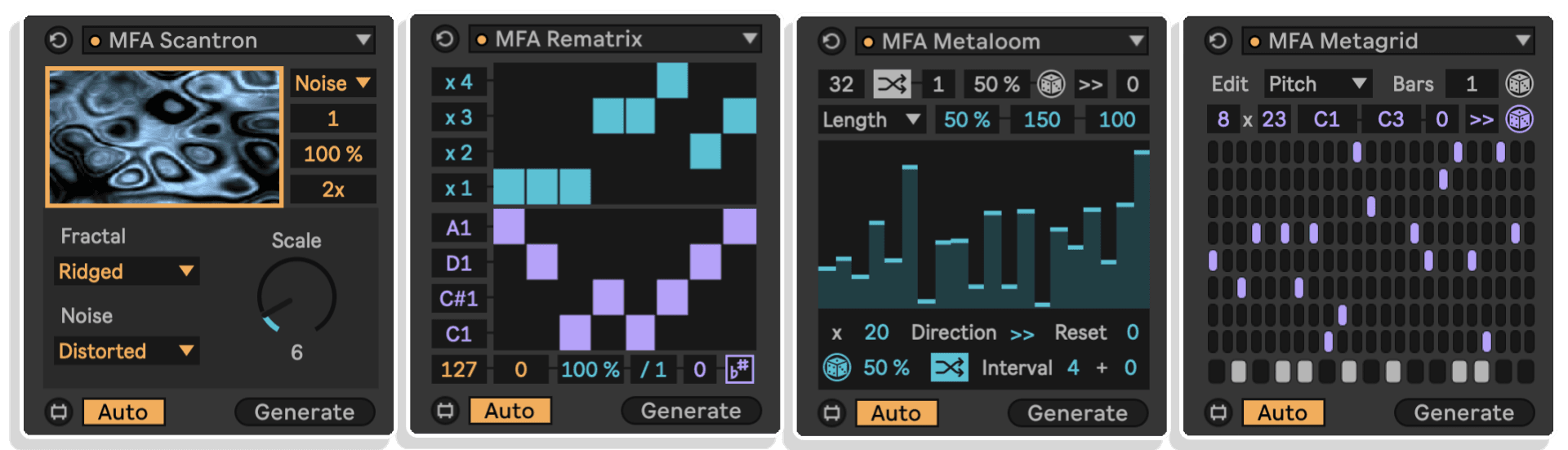 midi toolset 003 by manifest audio