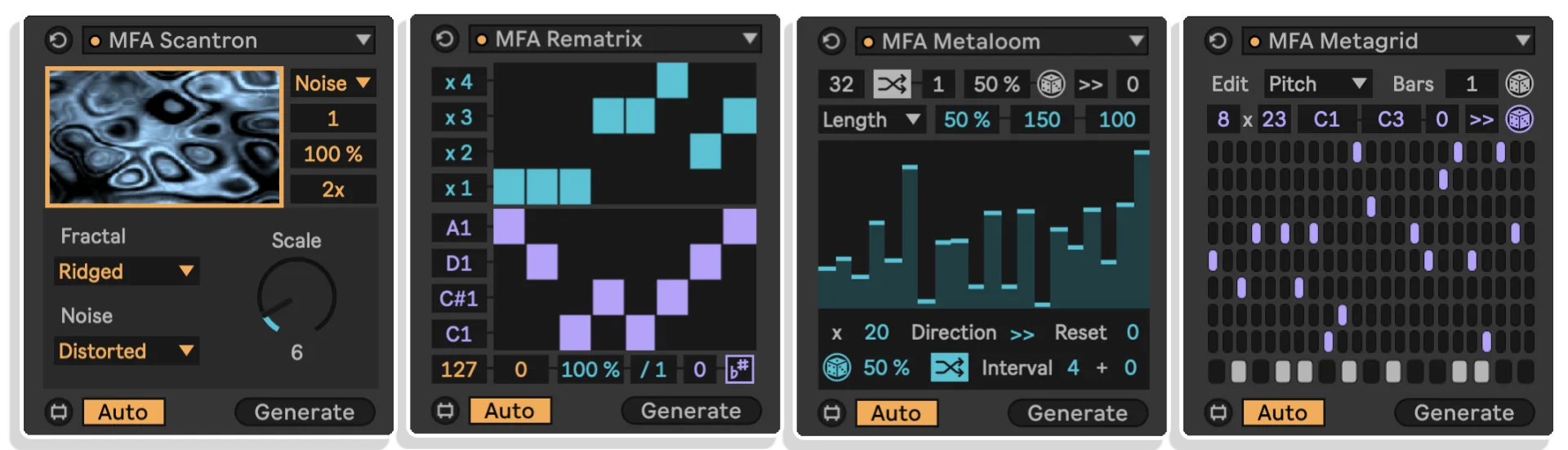 midi toolset 003 by manifest audio