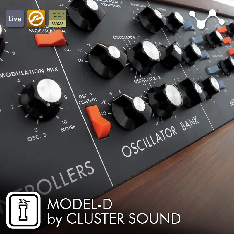 Model D by Cluster Sound | Analog Synth Sound Pack for Ableton