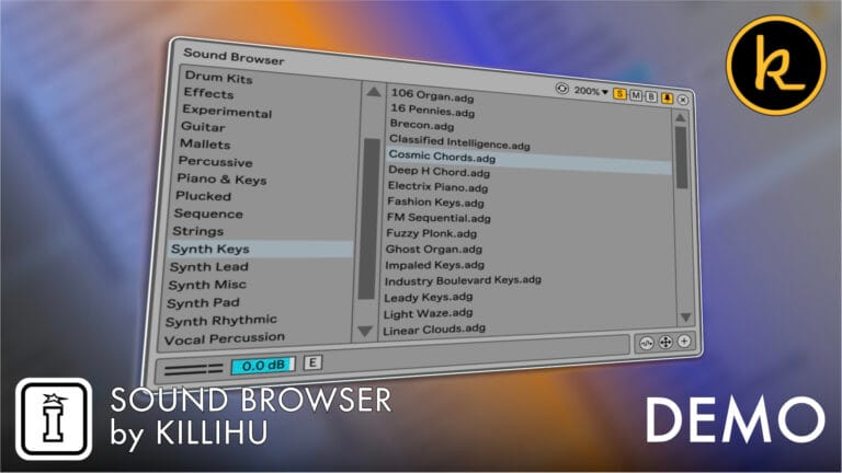 sound browser by killihu