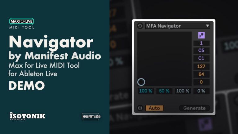 midi toolset 002 by manifest audio