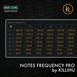 notes frequency pro by killihu
