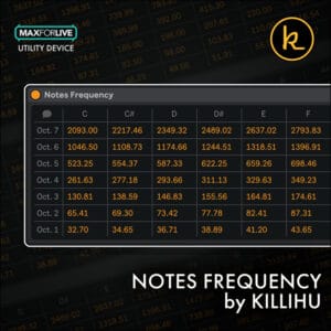 notes frequency by killihu