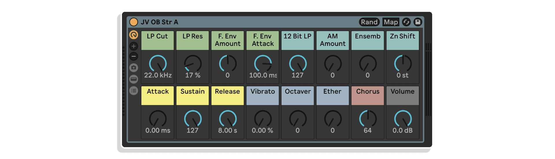 jv synths by cluster sound