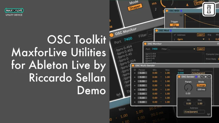 osc toolkit by riccardo sellan