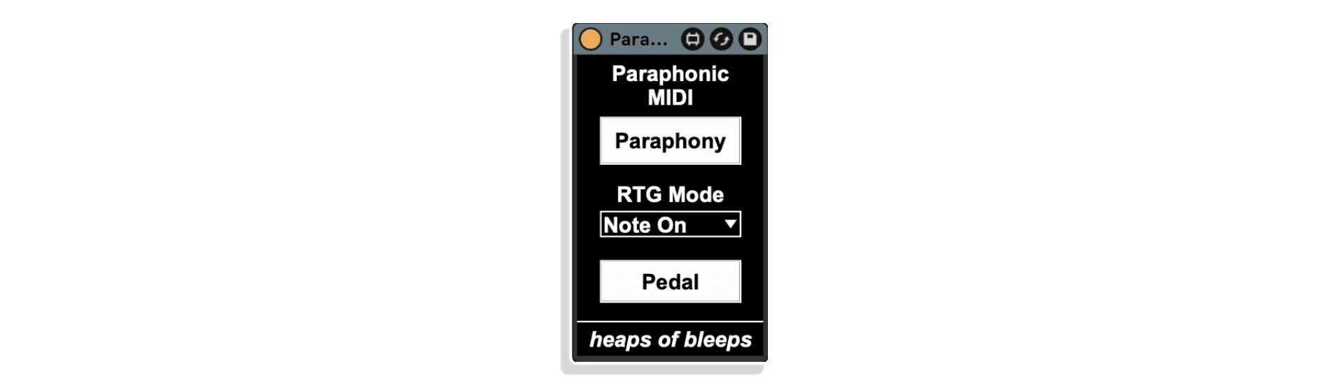 paraphonic midi by heaps of bleeps